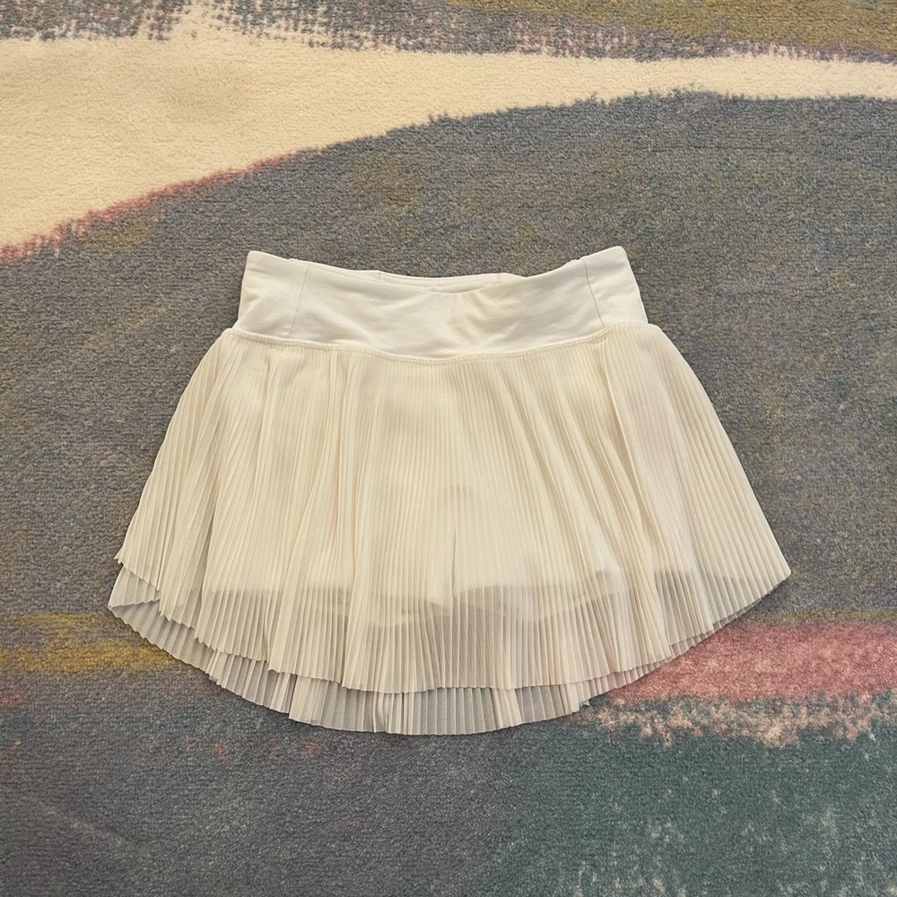 NWOT lululemon just pleat it tennis skirt